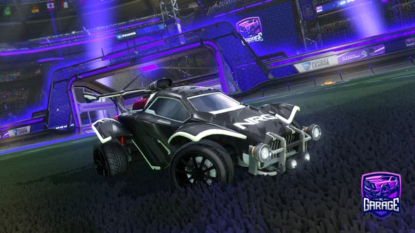 A Rocket League car design from WIKASHIwim