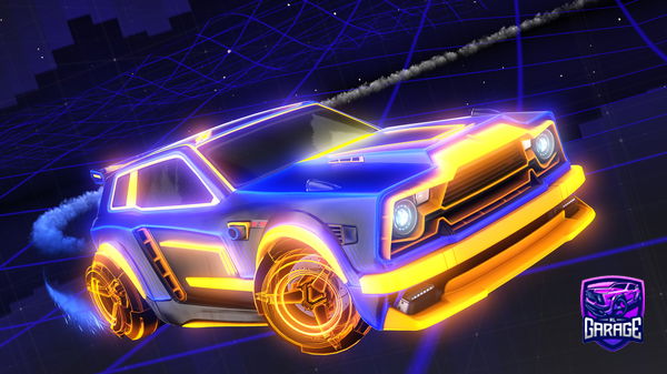 A Rocket League car design from Add_on_PSN_i_dont_message