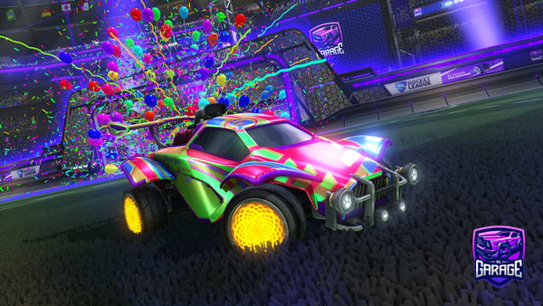 A Rocket League car design from Freakgamer_K2