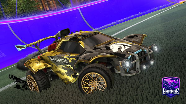 A Rocket League car design from XxLAMETRADERxX