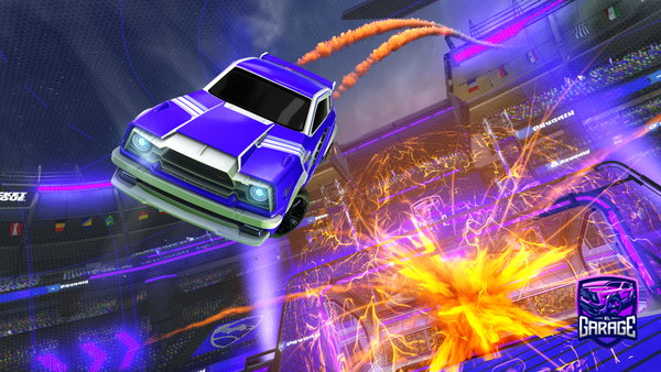 A Rocket League car design from WeeJac