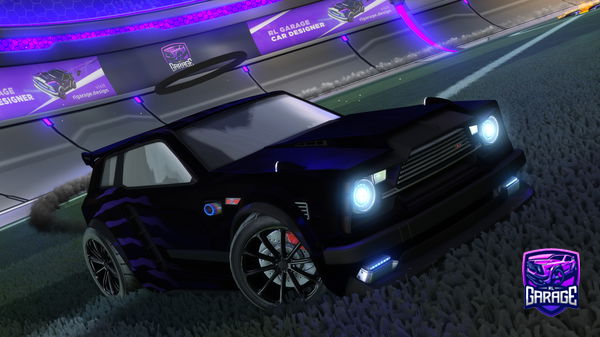 A Rocket League car design from Nagata