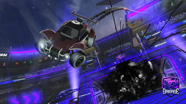 A Rocket League car design from Herra-AH
