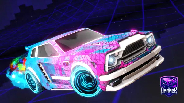 A Rocket League car design from CATASTROFYE