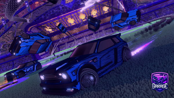 A Rocket League car design from yuii