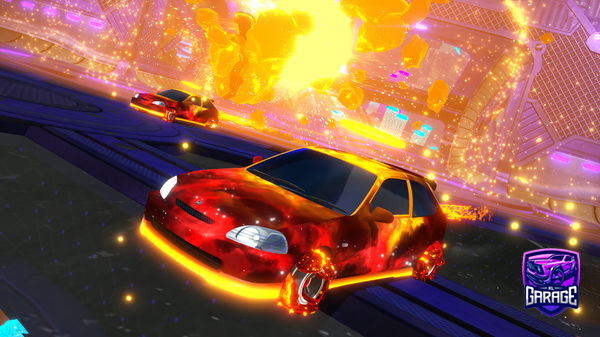 A Rocket League car design from utterabledragon