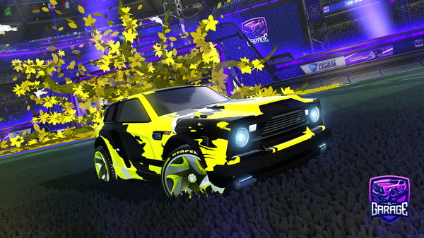 A Rocket League car design from SxydRL