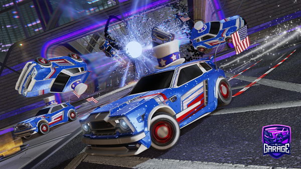 A Rocket League car design from KAOS_Cobra