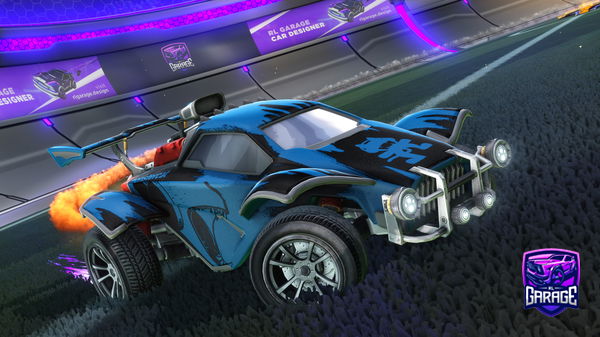 A Rocket League car design from StingyHornet