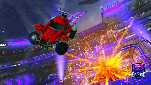 A Rocket League car design from Exuctrix