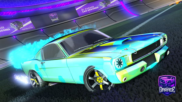 A Rocket League car design from Pxngz_