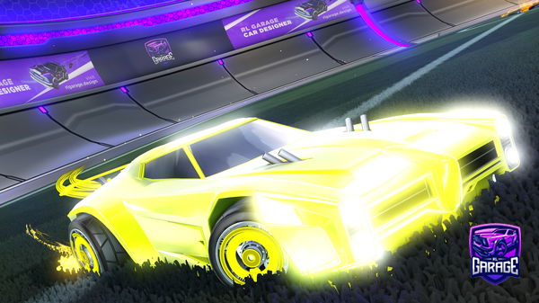 A Rocket League car design from HOTDOG_OCTANE