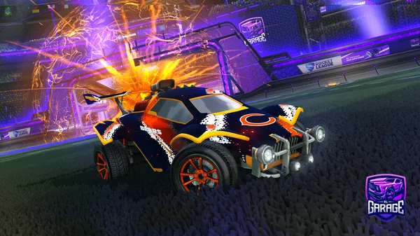 A Rocket League car design from cr4shedd