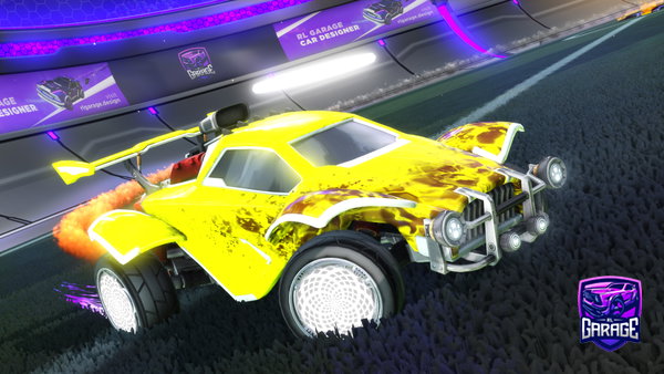 A Rocket League car design from Backillz