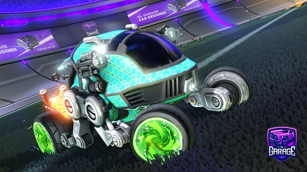 A Rocket League car design from electricwatermelon