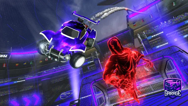 A Rocket League car design from glxzirl