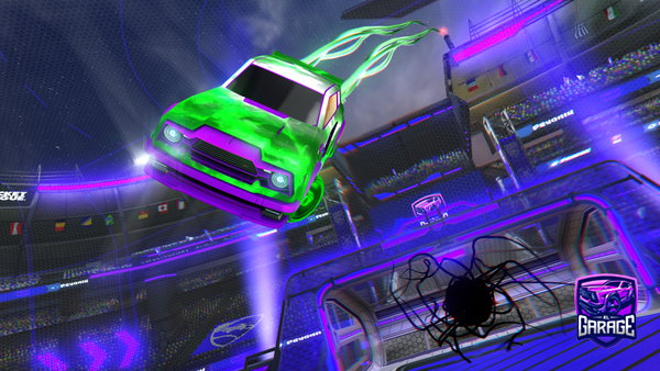 A Rocket League car design from serniko