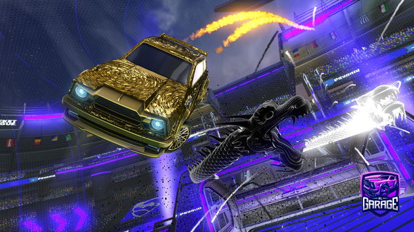 A Rocket League car design from SKYBLUEARMY