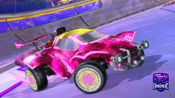 A Rocket League car design from Lucaszz