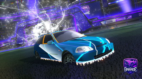 A Rocket League car design from Svxrtz