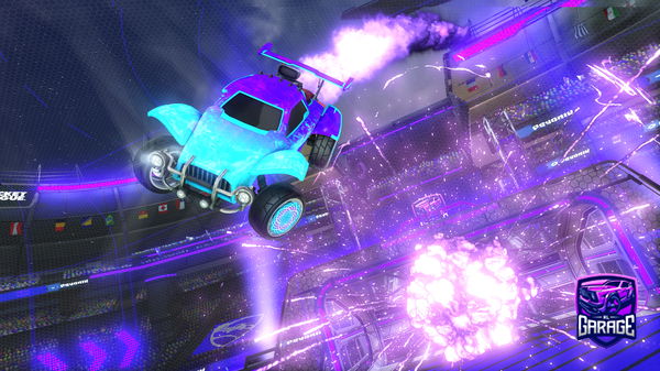 A Rocket League car design from Zackthegodgamer