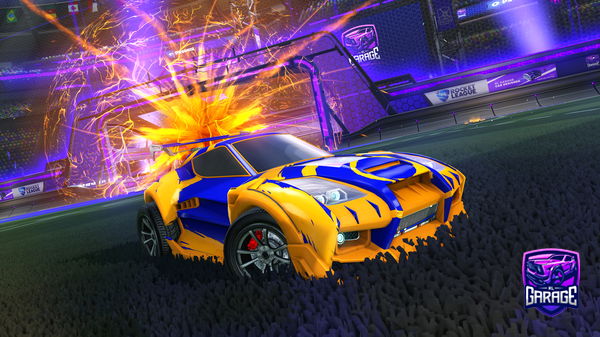 A Rocket League car design from Karraidin