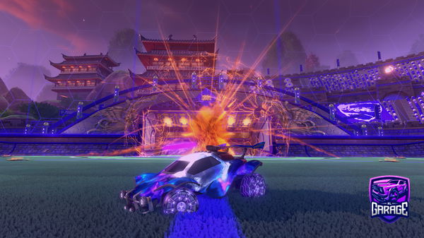 A Rocket League car design from MoTe-104