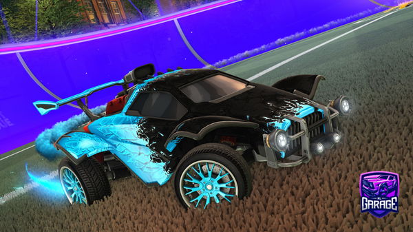 A Rocket League car design from 2K26