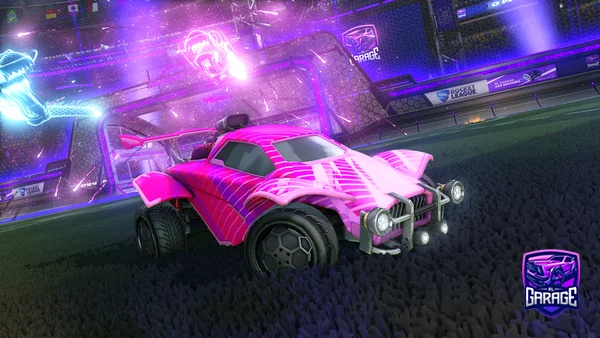 A Rocket League car design from RicckiPs4