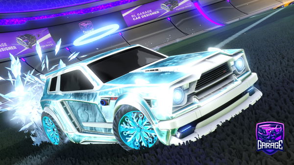 A Rocket League car design from MEME-LOUS