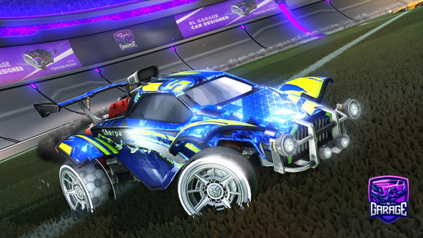 A Rocket League car design from tommy4216