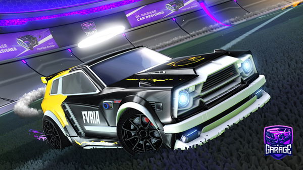 A Rocket League car design from RickLeaderYT