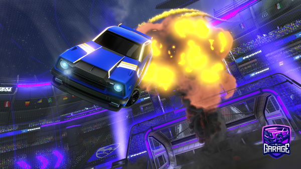 A Rocket League car design from Toasty_Top