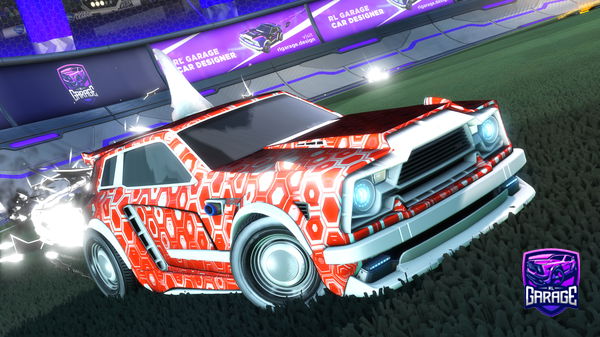 A Rocket League car design from ArchitectOfRaw