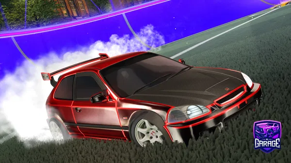 A Rocket League car design from Xbox_ID_mcnaosstyle76