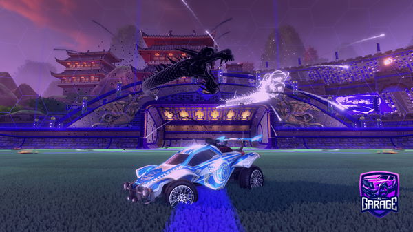 A Rocket League car design from CleanBadger808