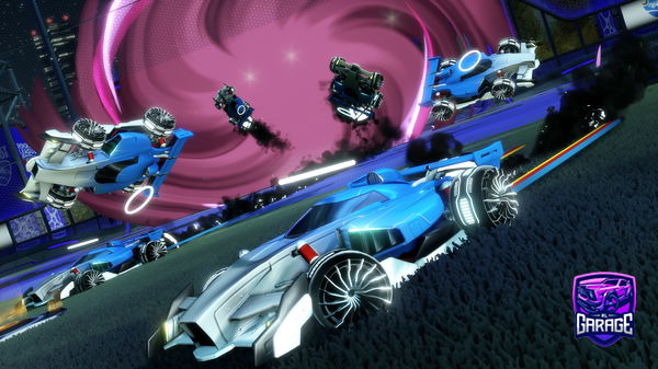 A Rocket League car design from HUGONITE14