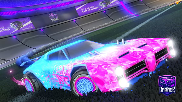 A Rocket League car design from Soysauce1225