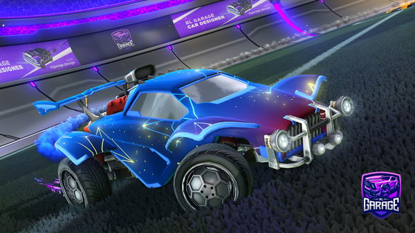 A Rocket League car design from Morneau
