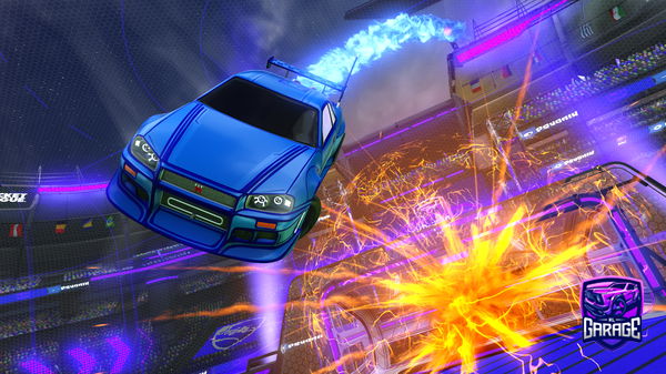 A Rocket League car design from AHHAN