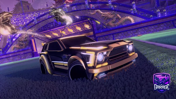 A Rocket League car design from BL4CK_N01R_RS