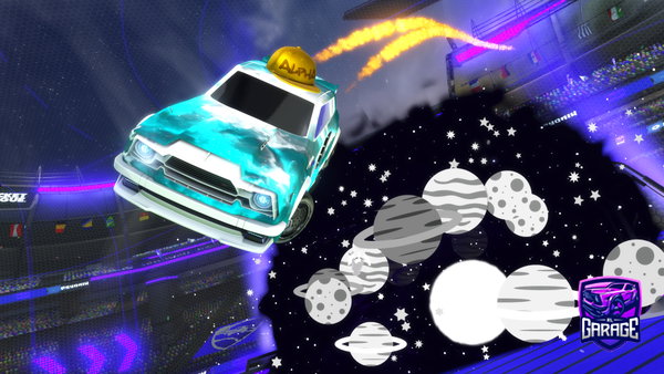 A Rocket League car design from K-Yose