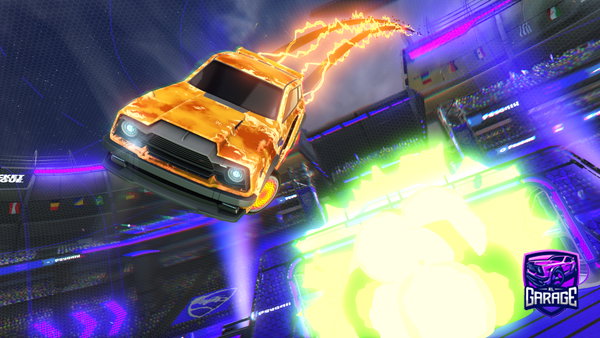 A Rocket League car design from t1m3zoner