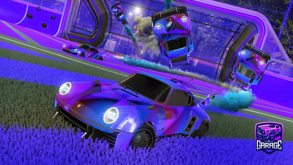 A Rocket League car design from Nateorus