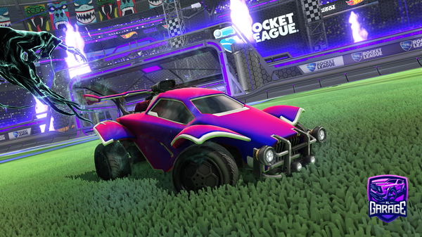 A Rocket League car design from Hatsuka