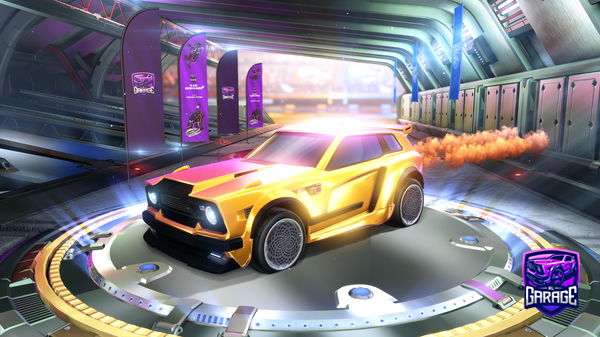 A Rocket League car design from Marton12