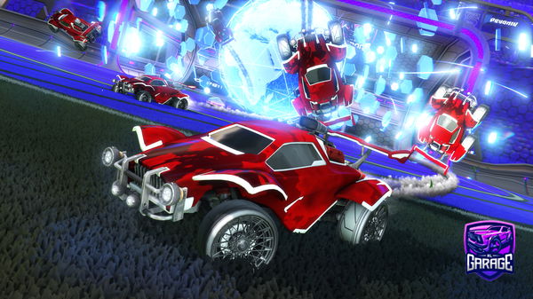 A Rocket League car design from Ibinkz