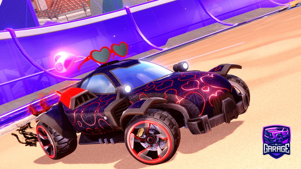 A Rocket League car design from void_OnSwitch