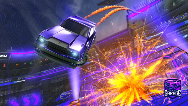 A Rocket League car design from dichkita