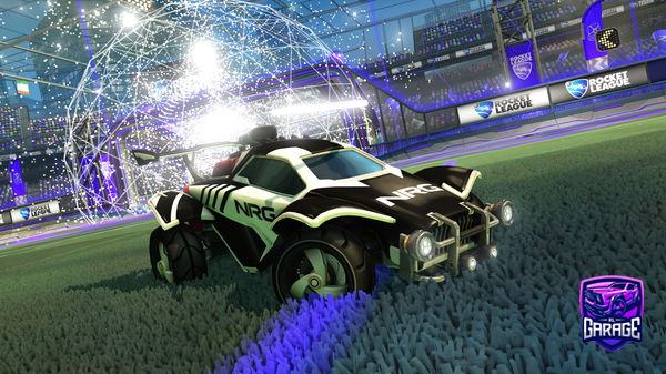 A Rocket League car design from Dimprian007